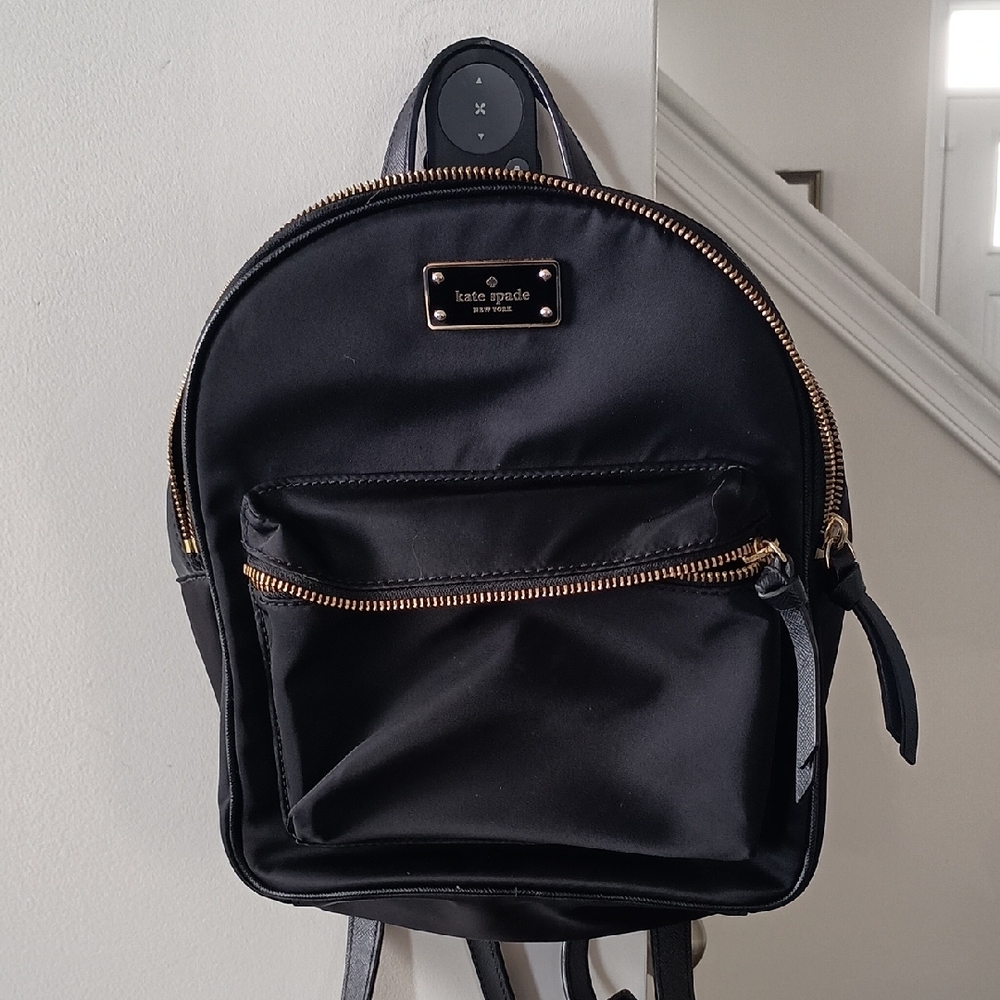 Kate Spade Black Backpack